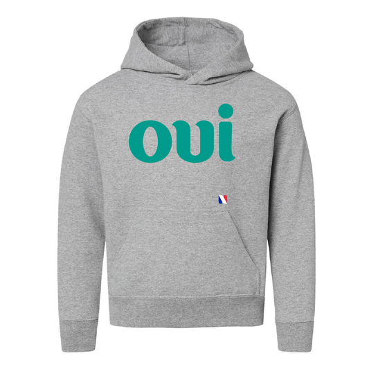 OUI - YOUTH FLEECE HOODIE SWEATSHIRT