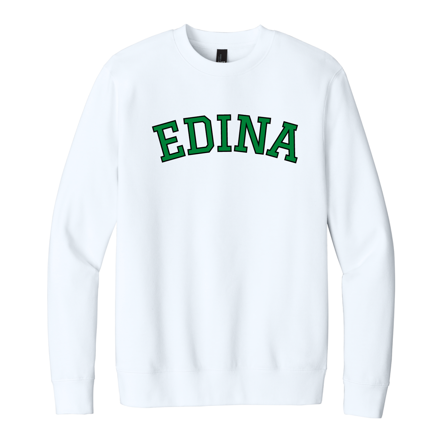 Creek Valley Elementary Unisex Fleece Crew Edina Curved