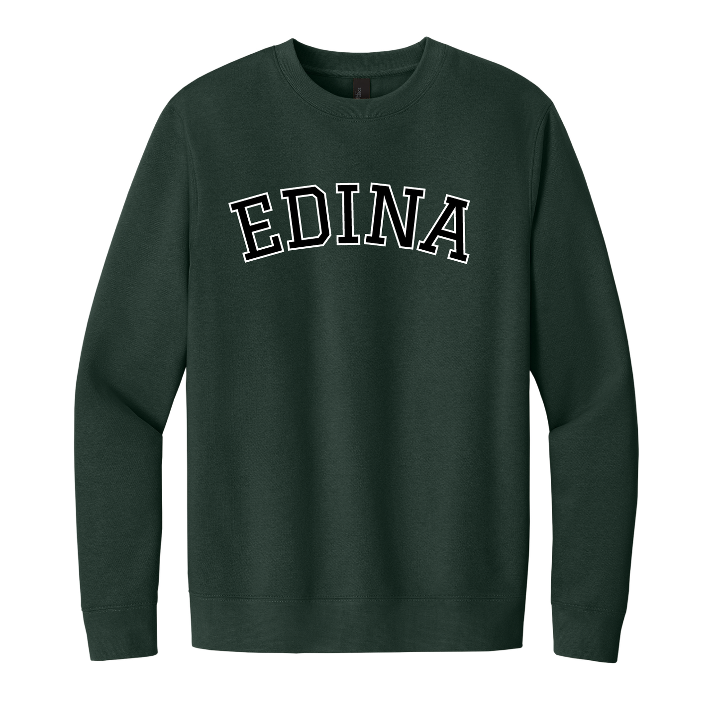 Creek Valley Elementary Unisex Fleece Crew Edina Curved