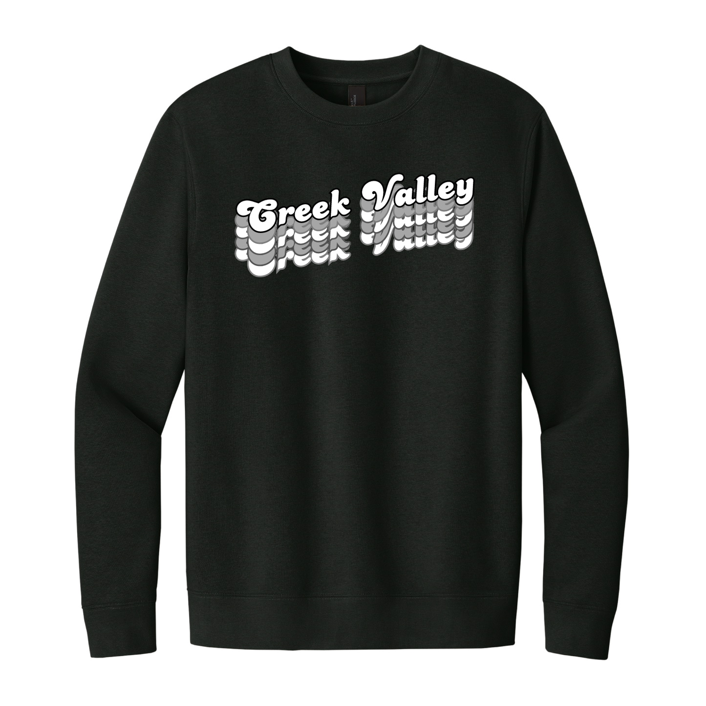 Creek Valley Elementary Unisex Fleece Crew Repeat