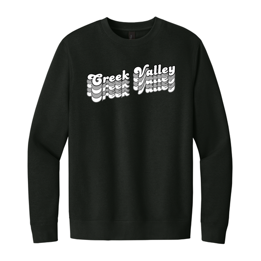 Creek Valley Elementary Unisex Fleece Crew Repeat