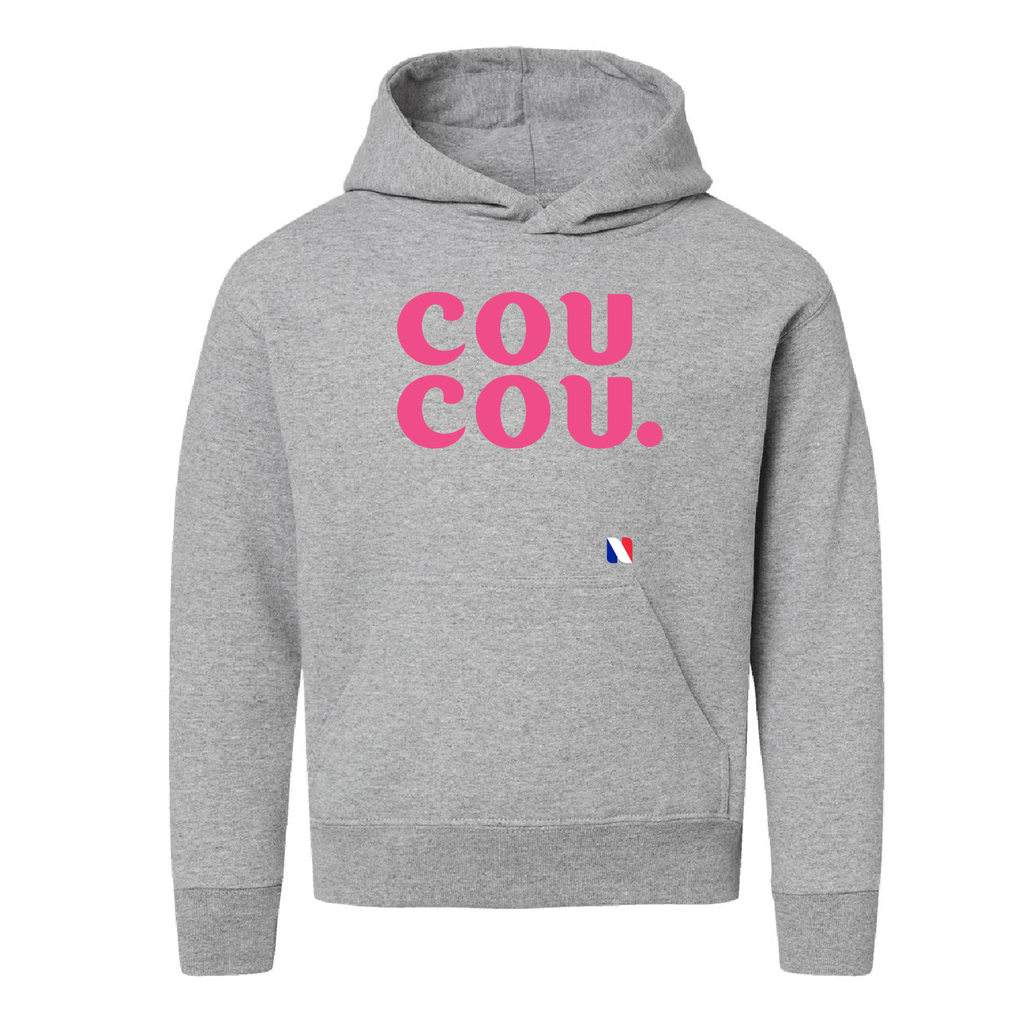 COUCOU – YOUTH FLEECE HOODIE SWEATSHIRT