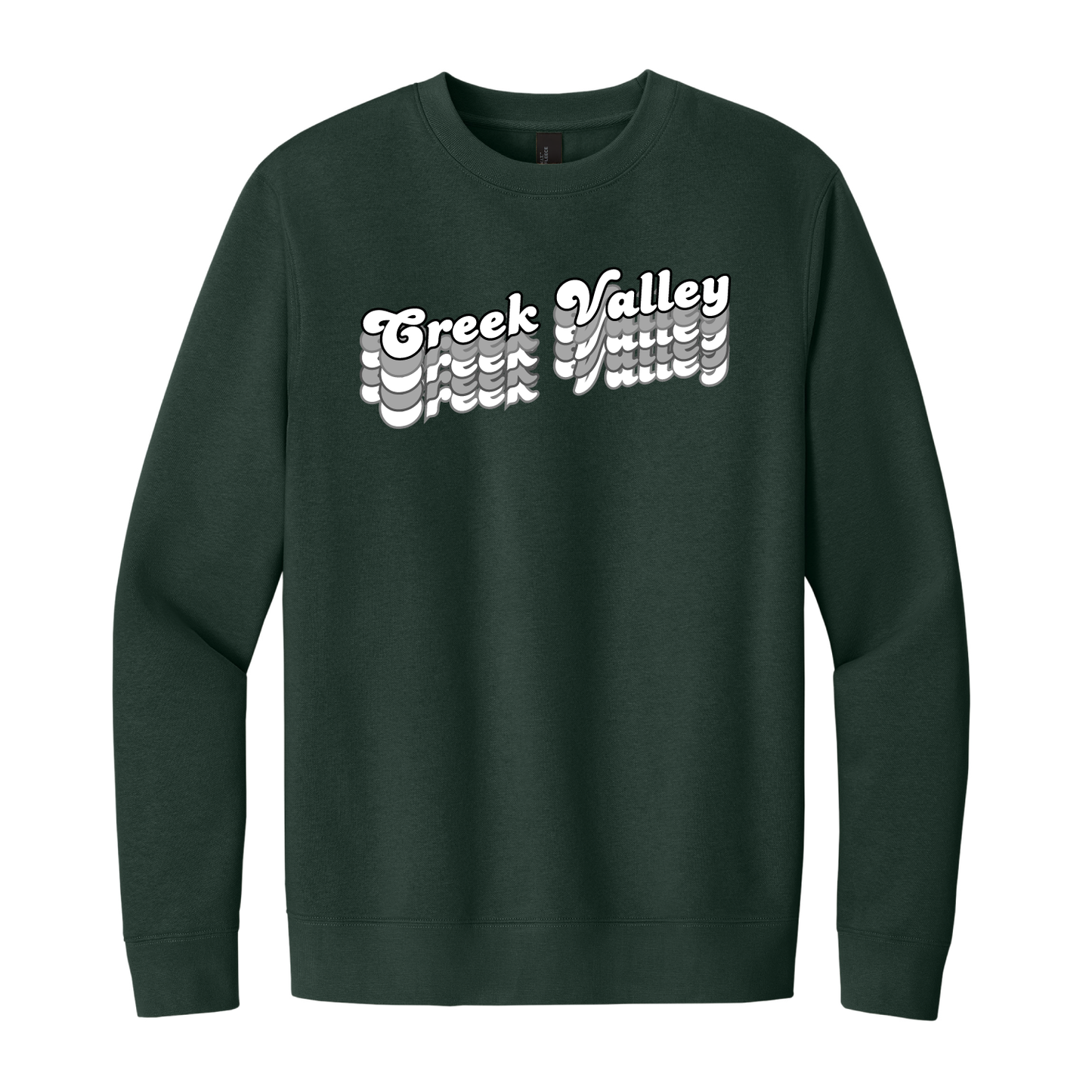 Creek Valley Elementary Unisex Fleece Crew Repeat