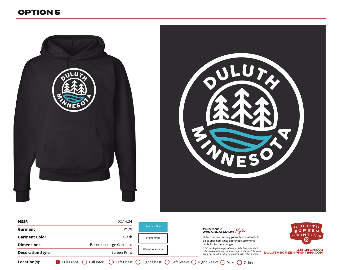 NSSRR Duluth MN-170 Hanes Ecosmart Hoodie