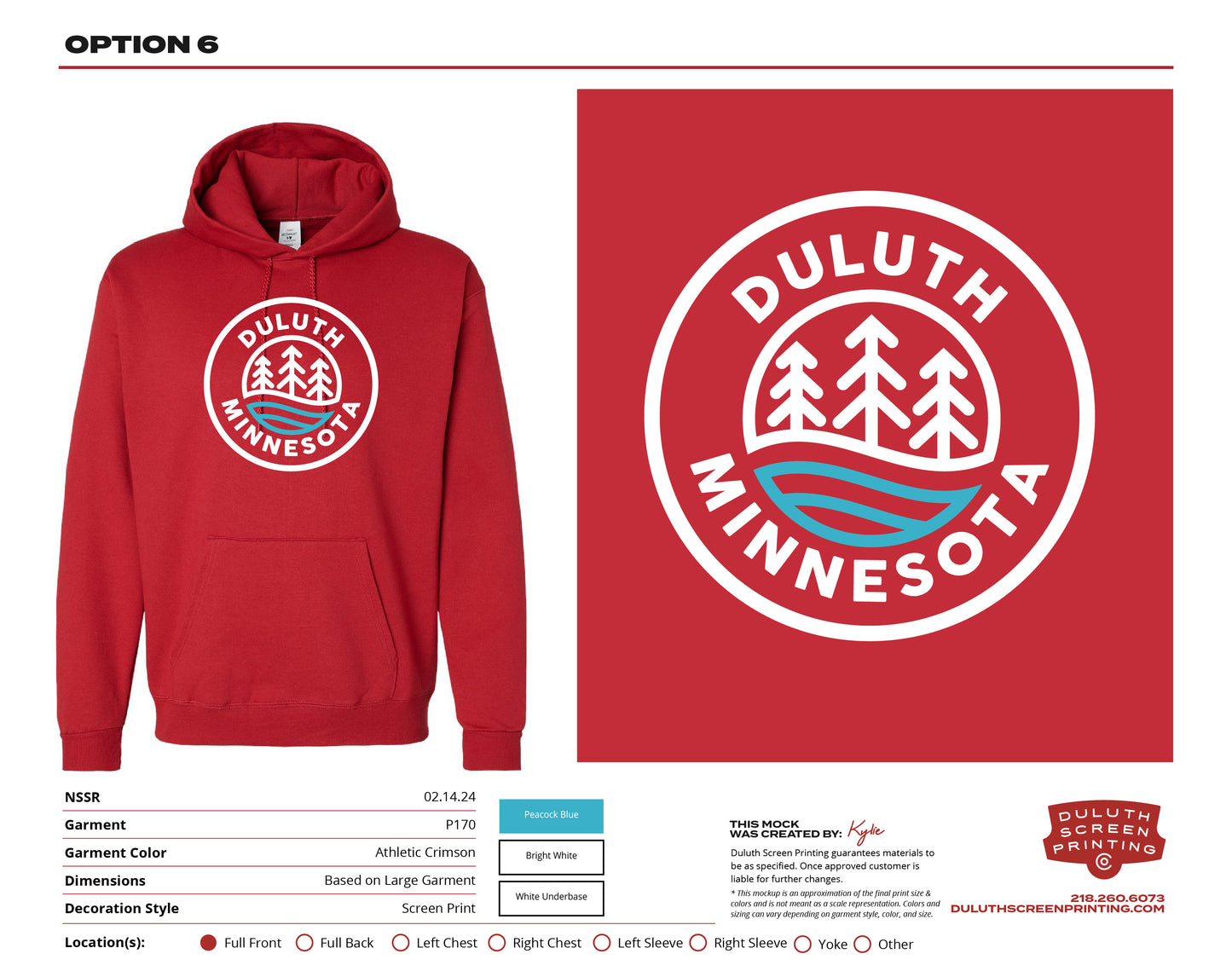NSSRR Duluth MN-170 Hanes Ecosmart Hoodie