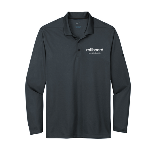 Millboard Nike Dri-FIT Micro Pique 2.0 Long Sleeve Polo