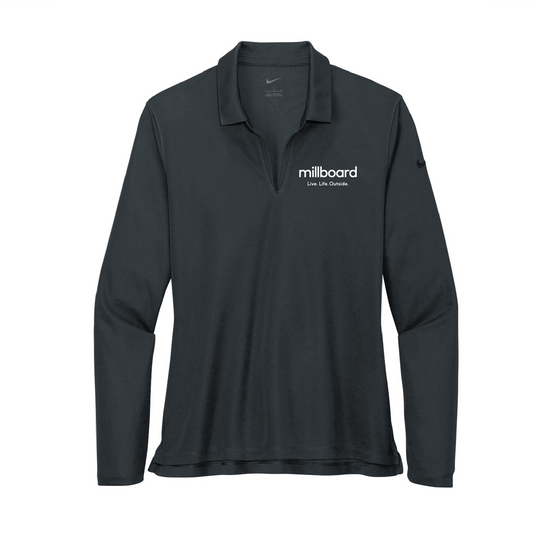 Millboard Nike Women's Dri-FIT Micro Pique 2.0 Long Sleeve Polo
