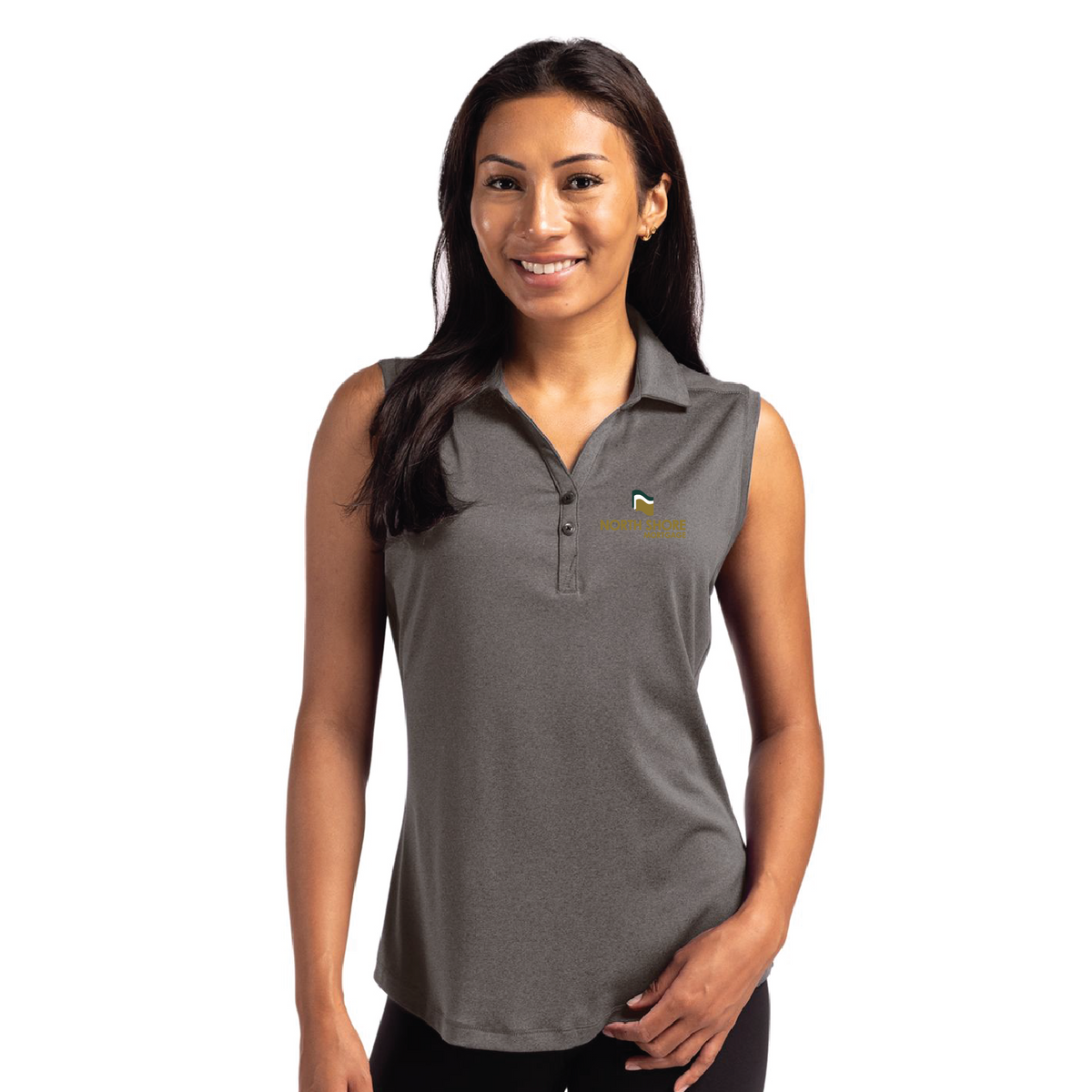 NSB Mortgage Cutter & Buck Forge Recycled Four-Way Stretch Women's Sleeveless Polo