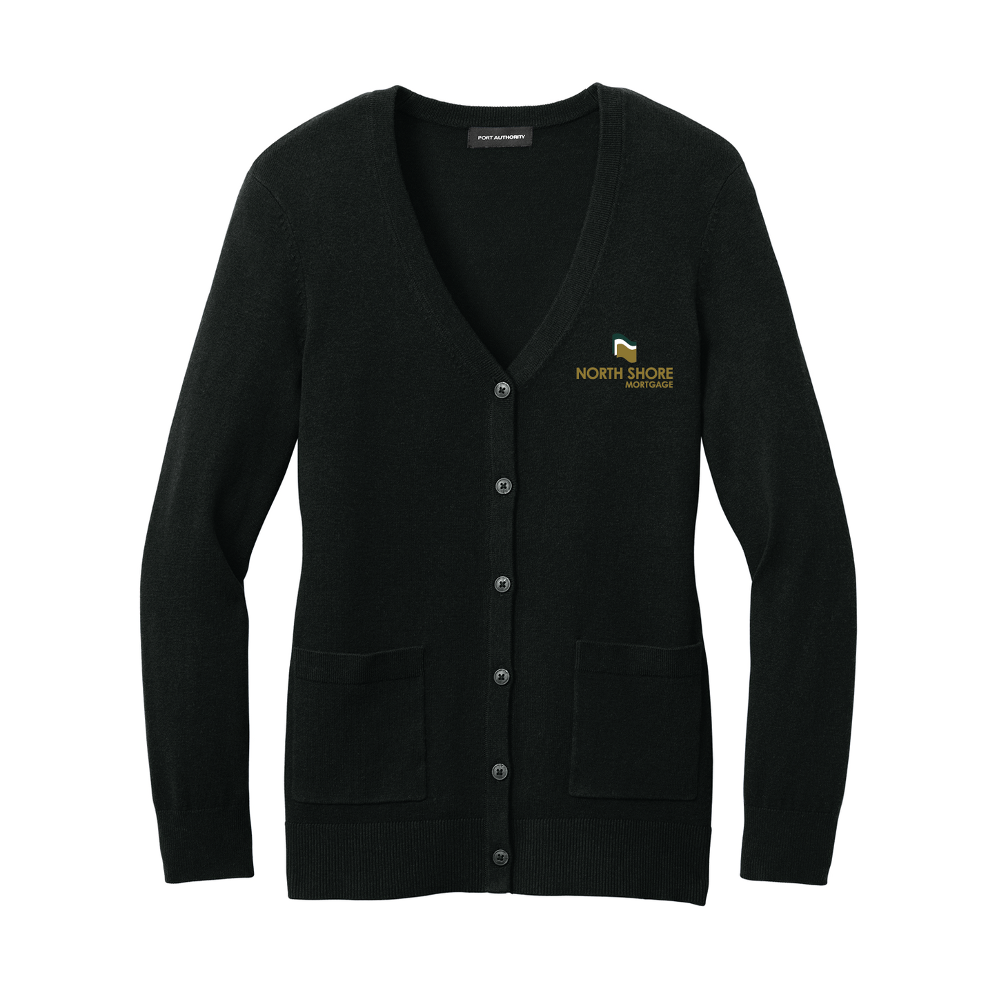 NSB Mortgage Women’s Easy Care Button-Up Cardigan Sweater