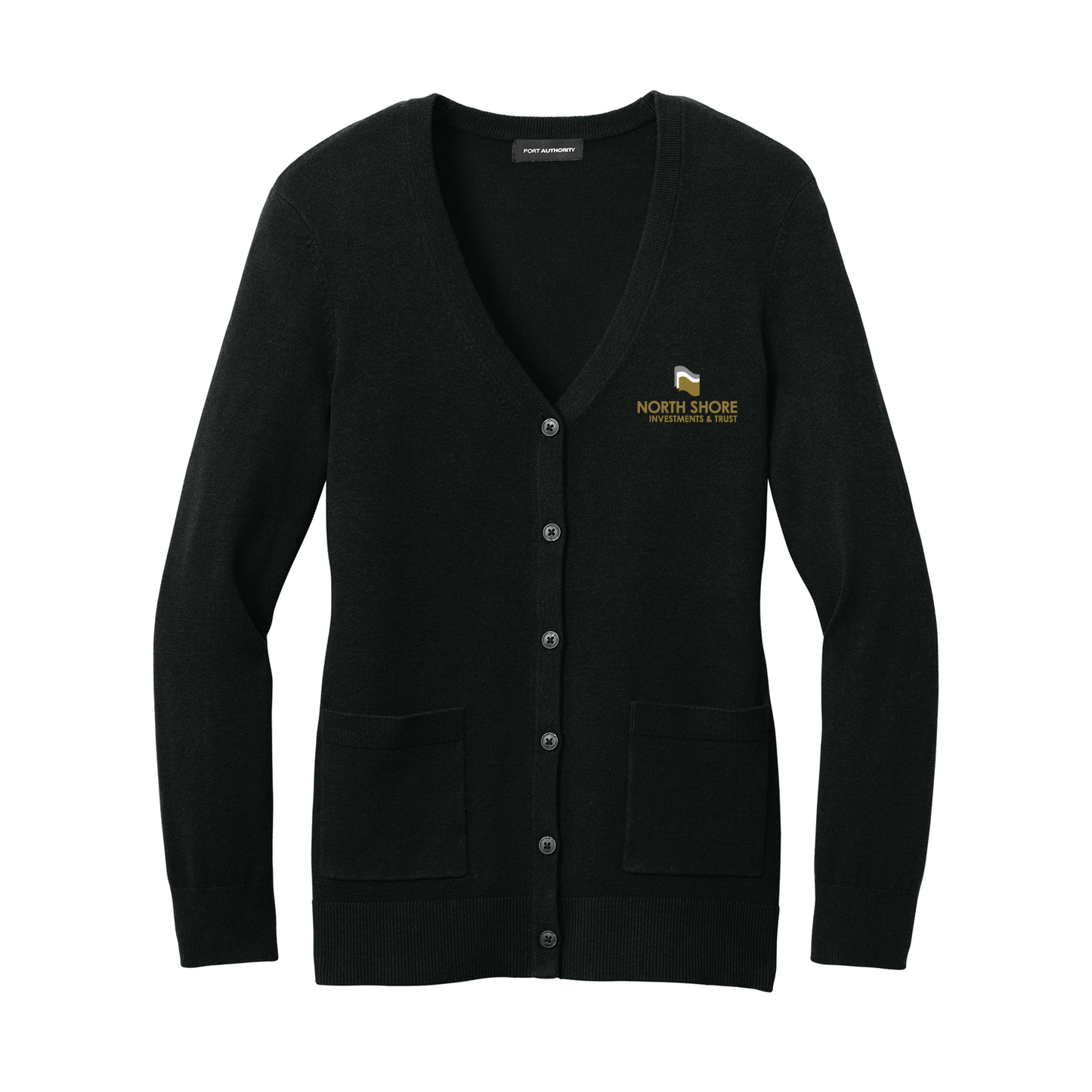 NSB Investments Women’s Easy Care Button-Up Cardigan Sweater
