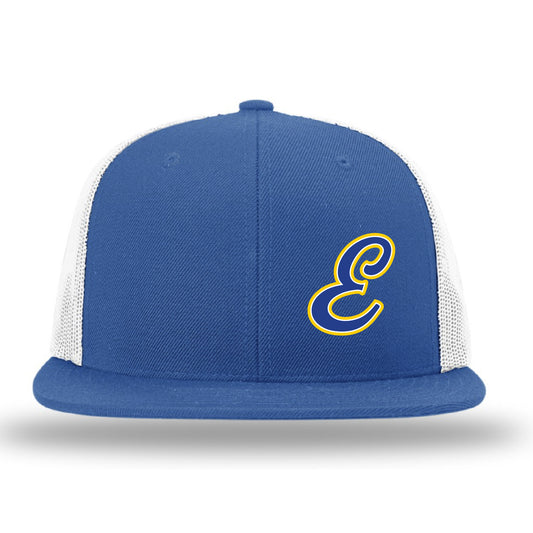 Esko Softball Acrylic-Wool Flatbill Trucker