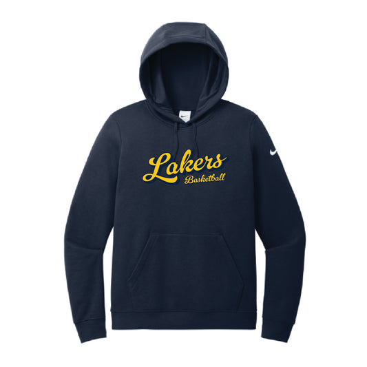 Prior Lake Basketball Women's Club Fleece Sleeve Swoosh Pullover Hoodie