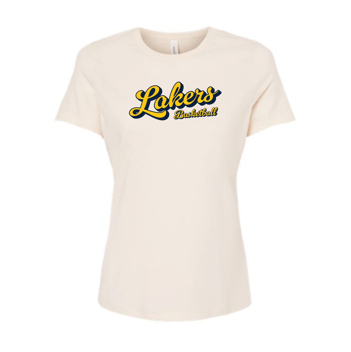 Prior Lake Basketball Women’s Relaxed Fit Heather CVC Tee