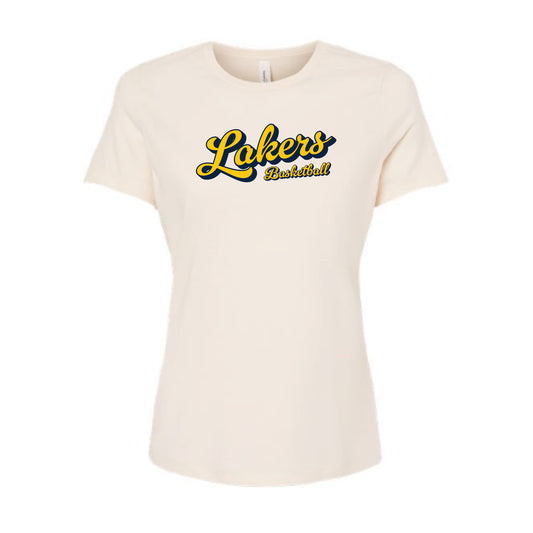 Prior Lake Basketball Women’s Relaxed Fit Heather CVC Tee