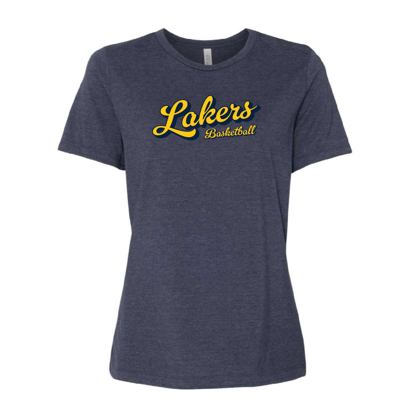 Prior Lake Basketball Women’s Relaxed Fit Heather CVC Tee