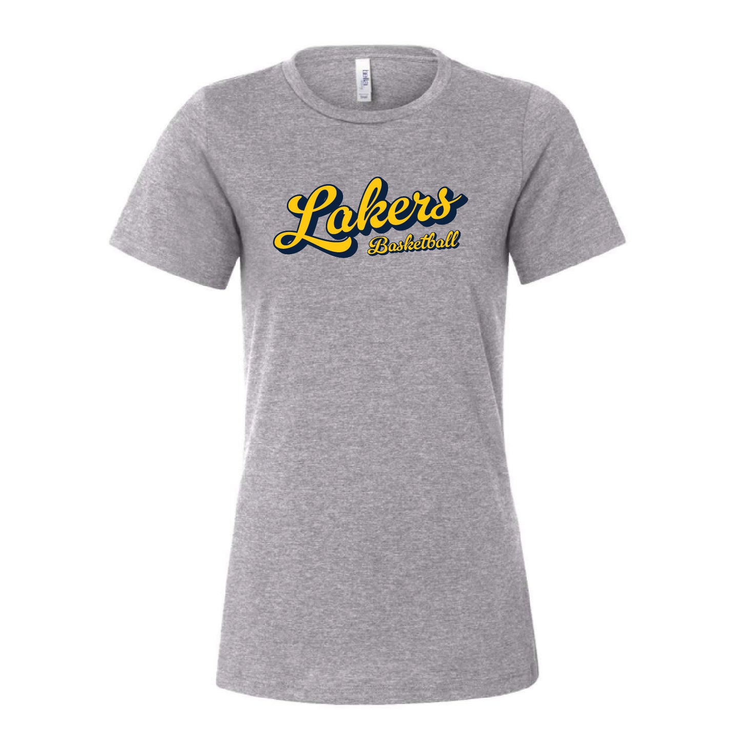 Prior Lake Basketball Women’s Relaxed Fit Heather CVC Tee