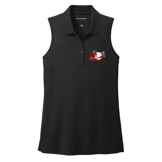 Cigars and Baseball Women's Dry Zone® UV Micro-Mesh Sleeveless Polo