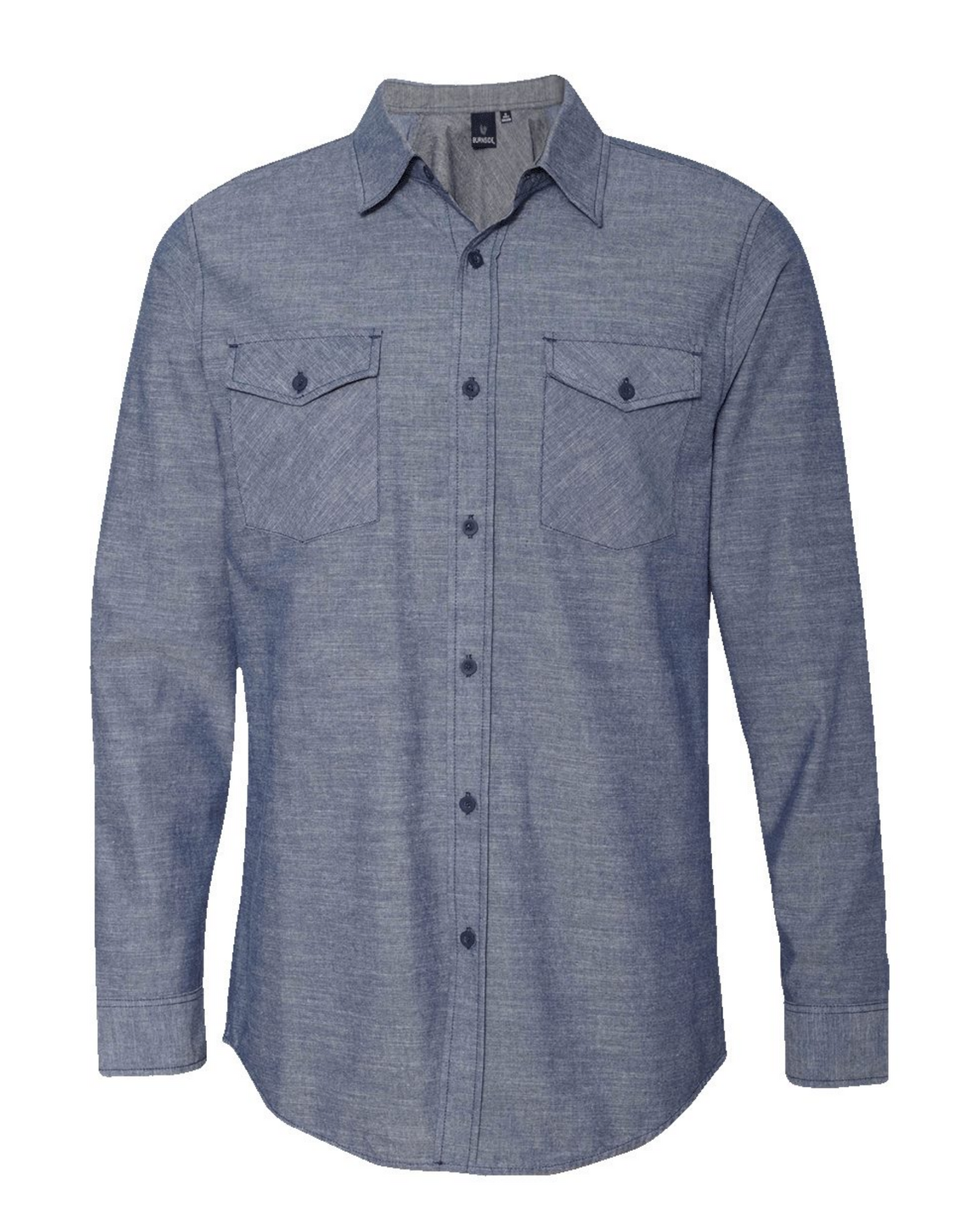 DSP BLANKS Burnside - Chambray Long Sleeve Shirt