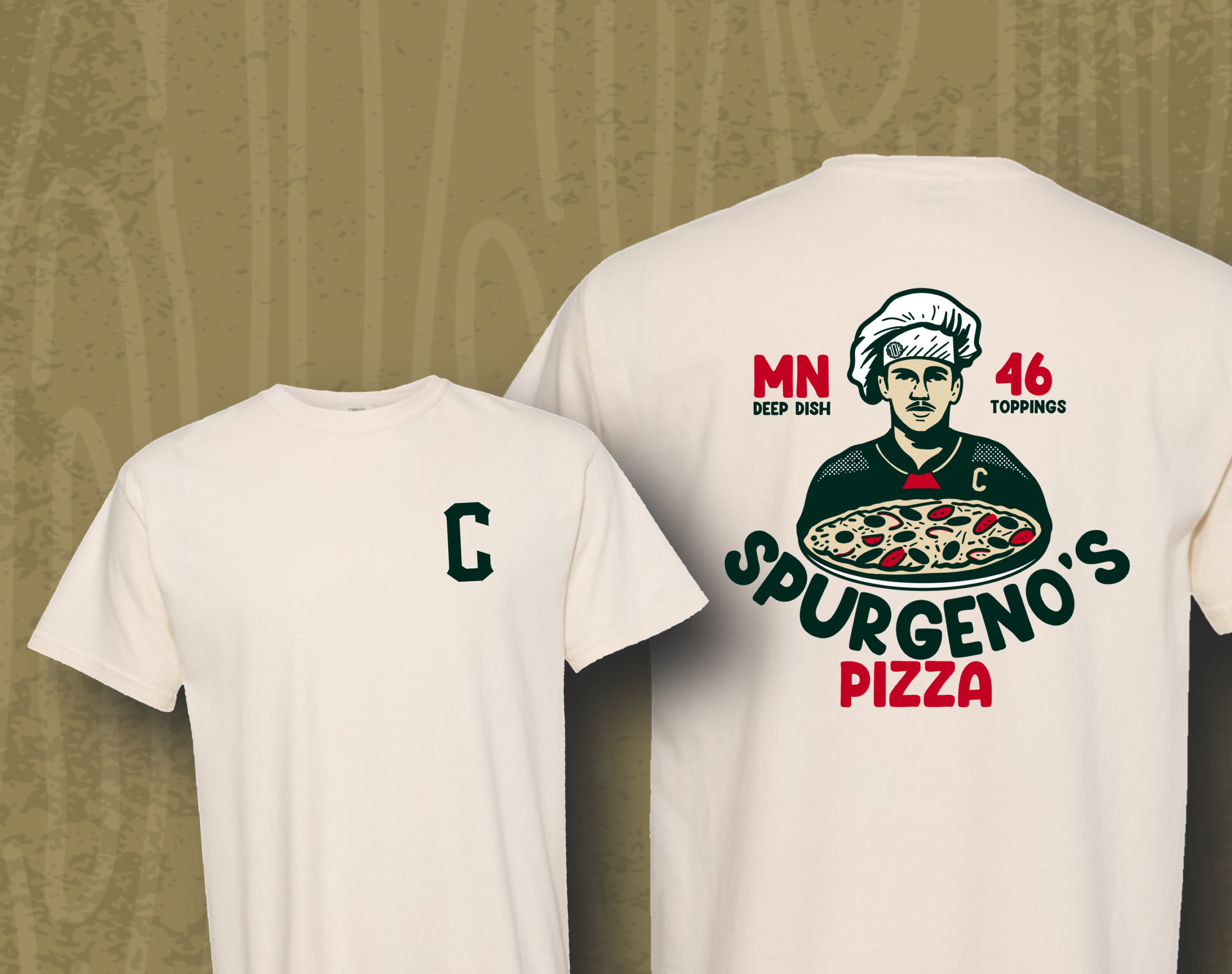 10K Takes Spurgeno's Pizza Tee