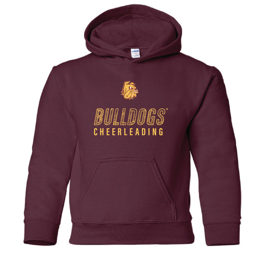UMD Cheerleading Youth Hooded Sweatshirt