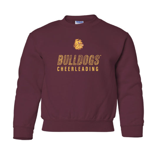 UMD Cheerleading Youth Crewneck Sweatshirt