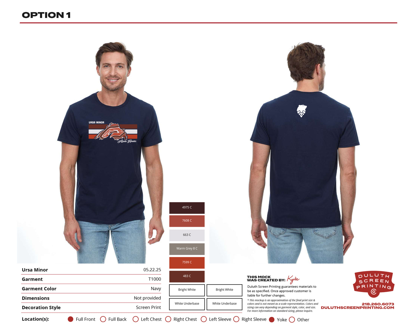 Ursa Lake Agate Hunter Epic T-Shirt