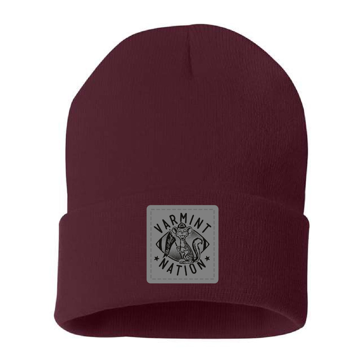 Varmint Nation Solid Cuffed Beanie (2)