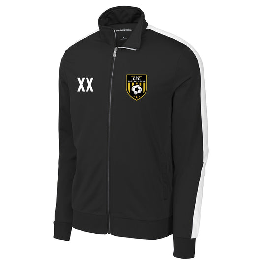 CEC FC Warmups Tricot Sleeve Stripe Track Jacket (Initials)