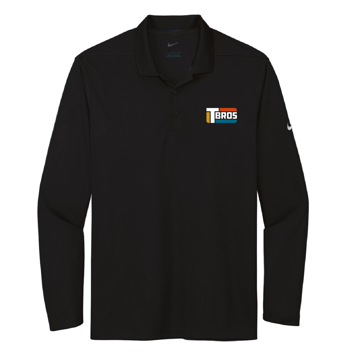 T-Bros-Logistics-Office Nike Dri-FIT Micro Pique 2.0 Long Sleeve Polo