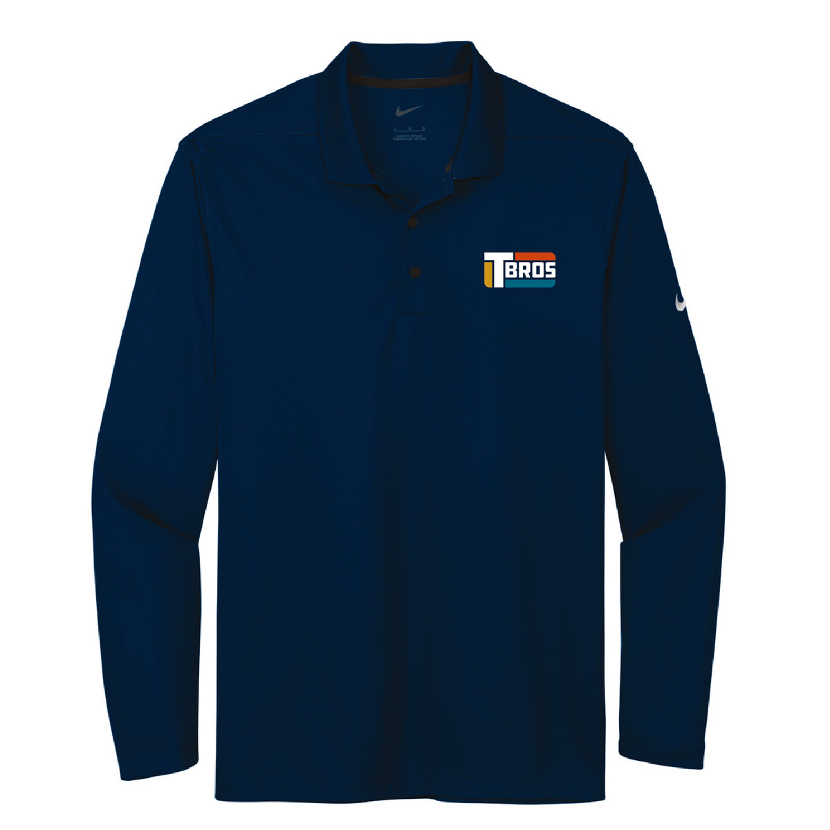 T-Bros-Logistics-Office Nike Dri-FIT Micro Pique 2.0 Long Sleeve Polo
