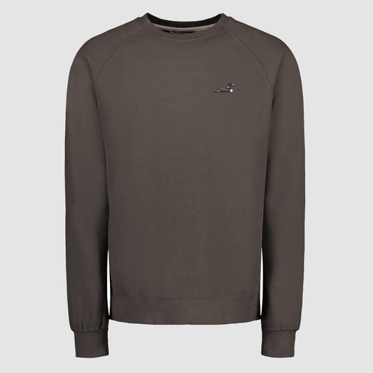 Must Be Minnesota Loon Icon Vintage Fleece Raglan Crewneck