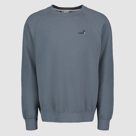 Must Be Minnesota Loon Icon Vintage Fleece Raglan Crewneck