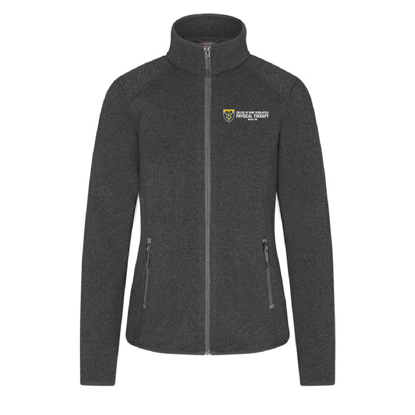 CSS DPT LADIES ASHTON SWEATER-KNIT FLEECE JACKET