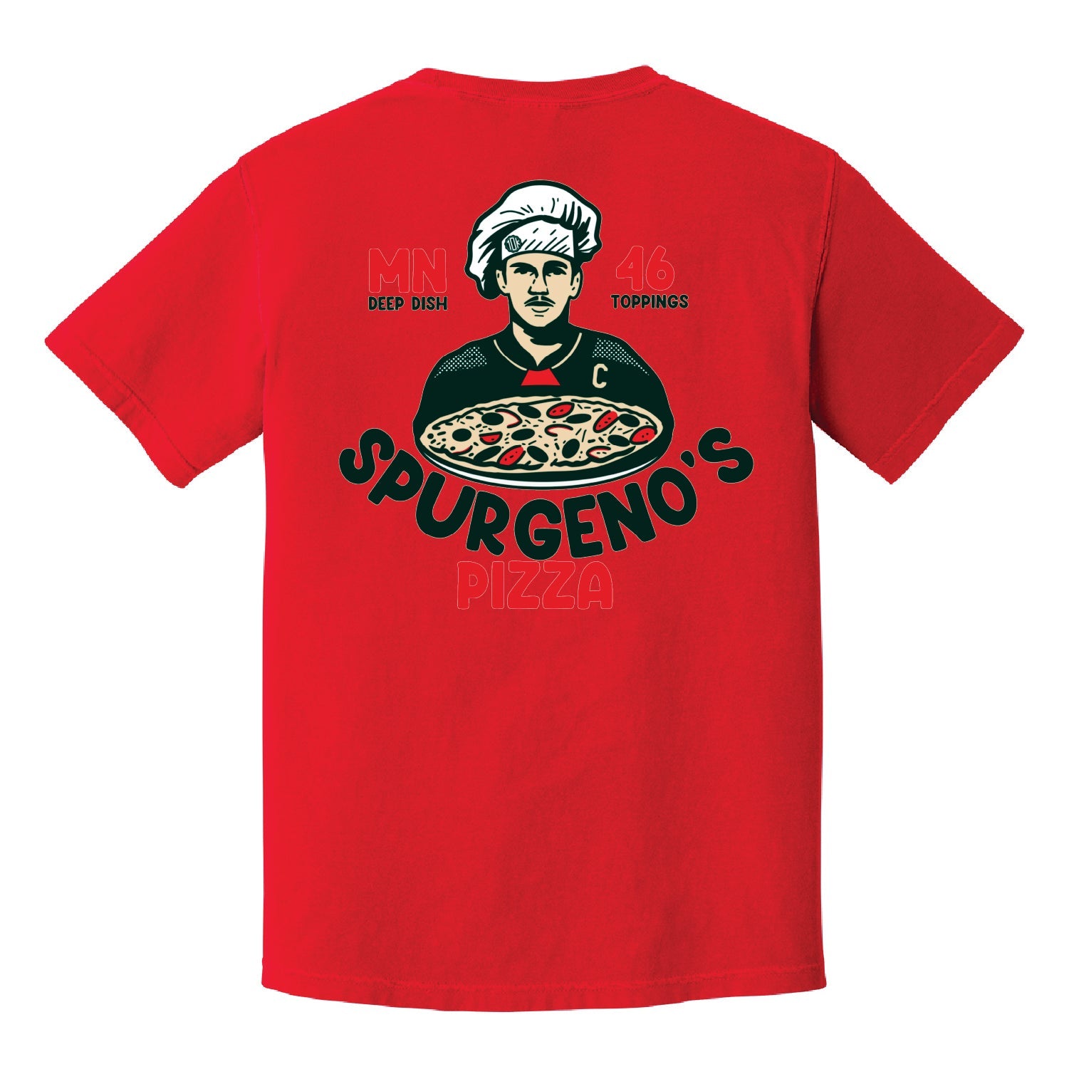 10K Takes Test Spurgeno's Pizza Tee - DSP On Demand