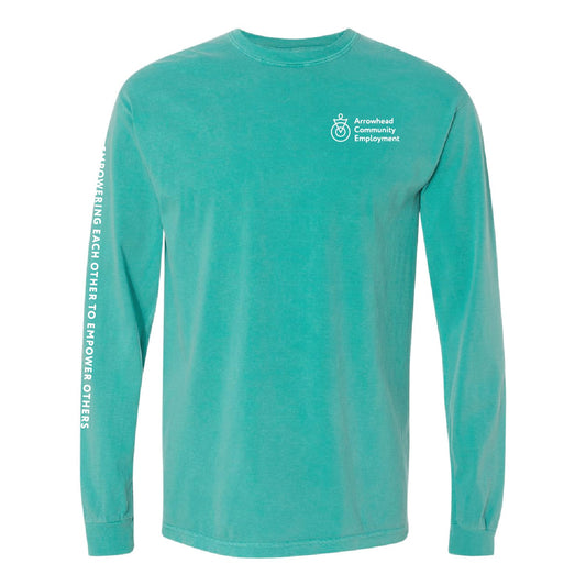ACE Garment-Dyed Heavyweight Long Sleeve T-Shirt - DSP On Demand