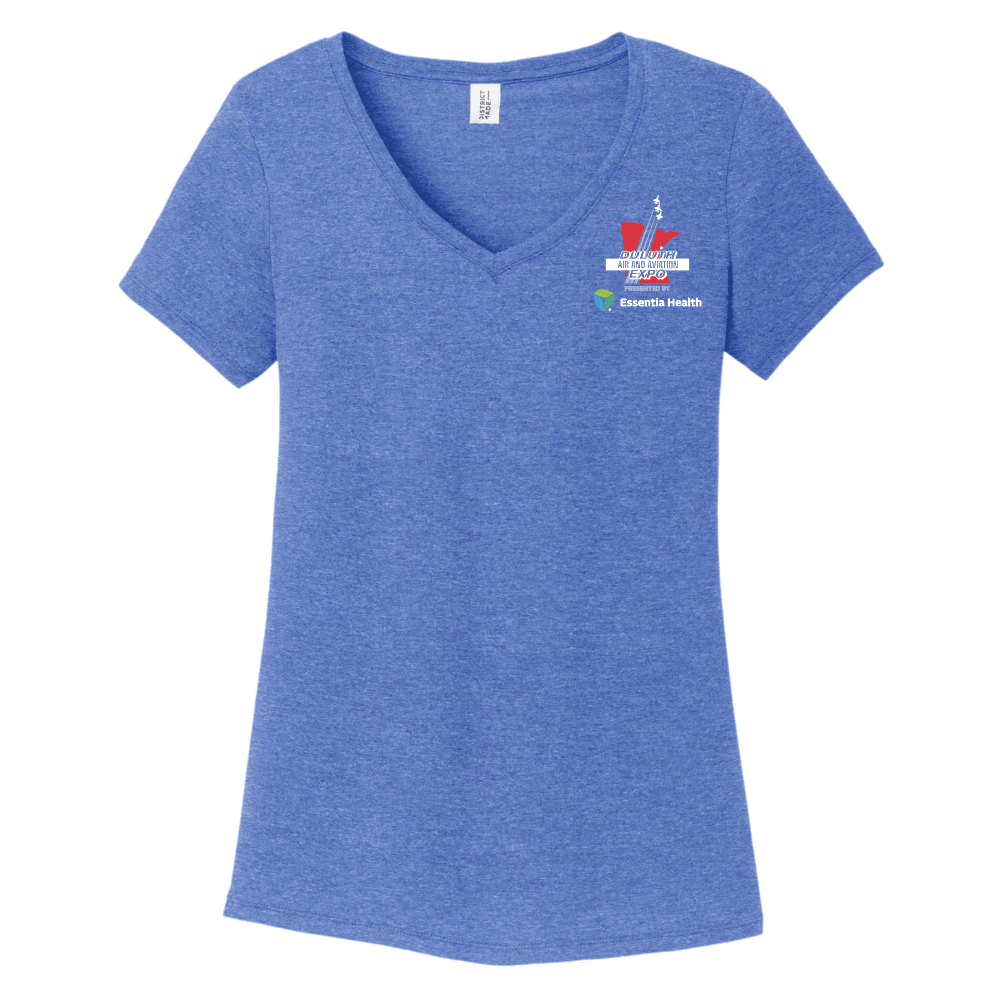Airshow Member Women's Perfect Tri V-Neck Tee - DSP On Demand