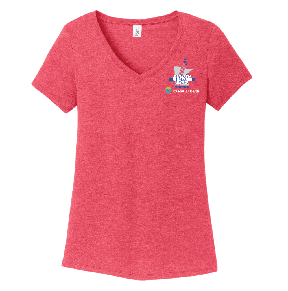 Airshow Member Women's Perfect Tri V-Neck Tee - DSP On Demand