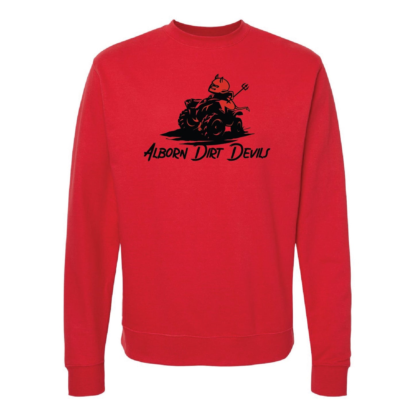 Alborn Dirt Devils Midweight Crewneck Sweatshirt - DSP On Demand