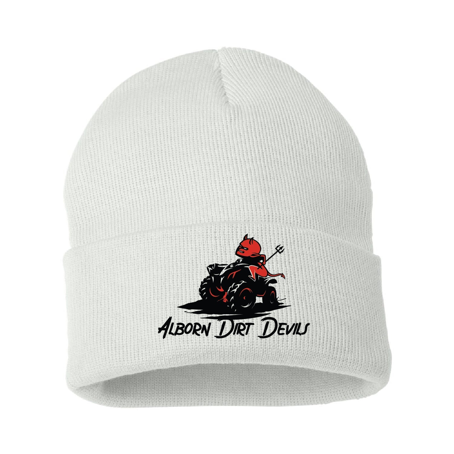 Alborn Dirt Devils Solid 12" Cuffed Beanie - DSP On Demand