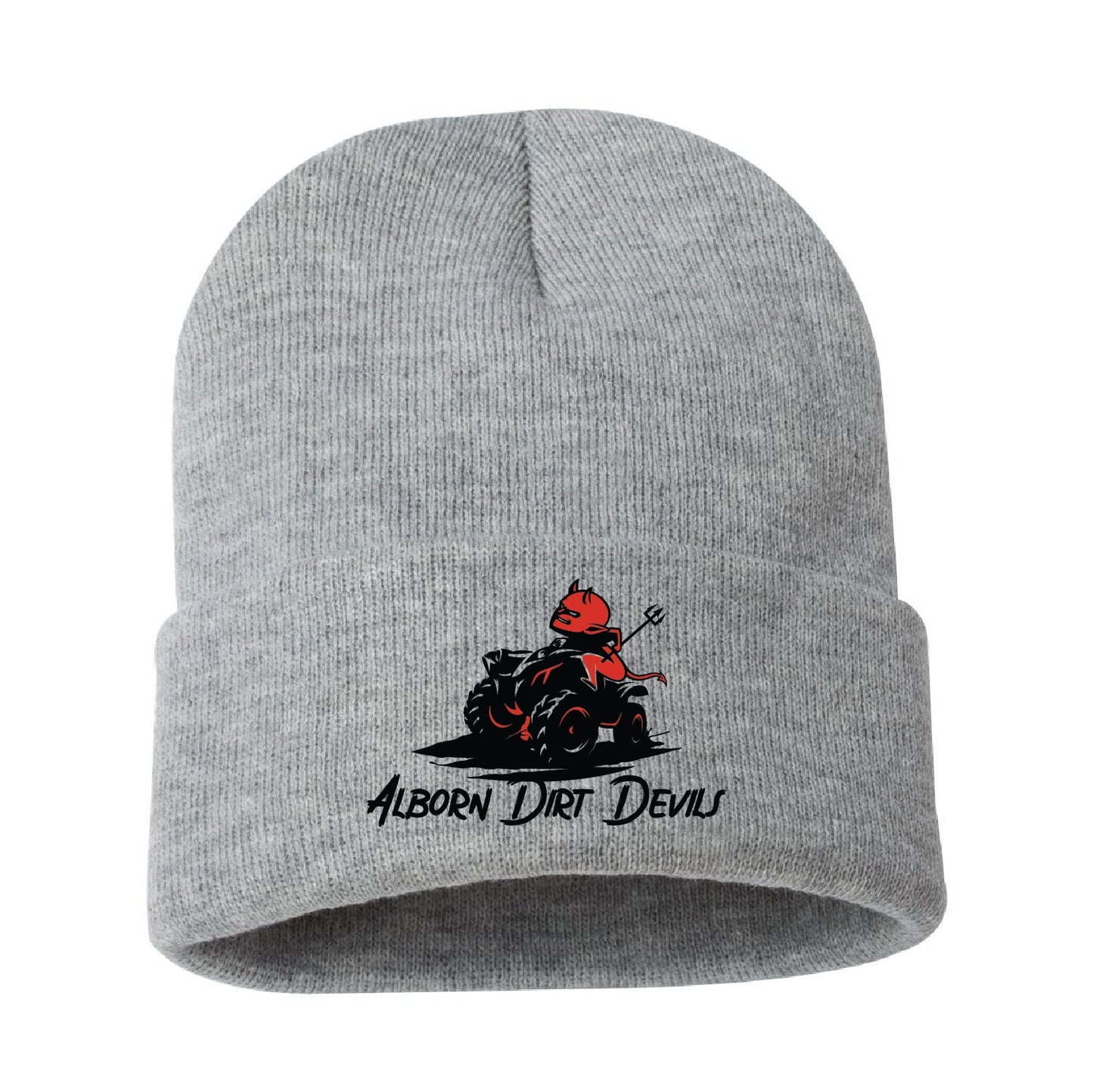 Alborn Dirt Devils Solid 12" Cuffed Beanie - DSP On Demand