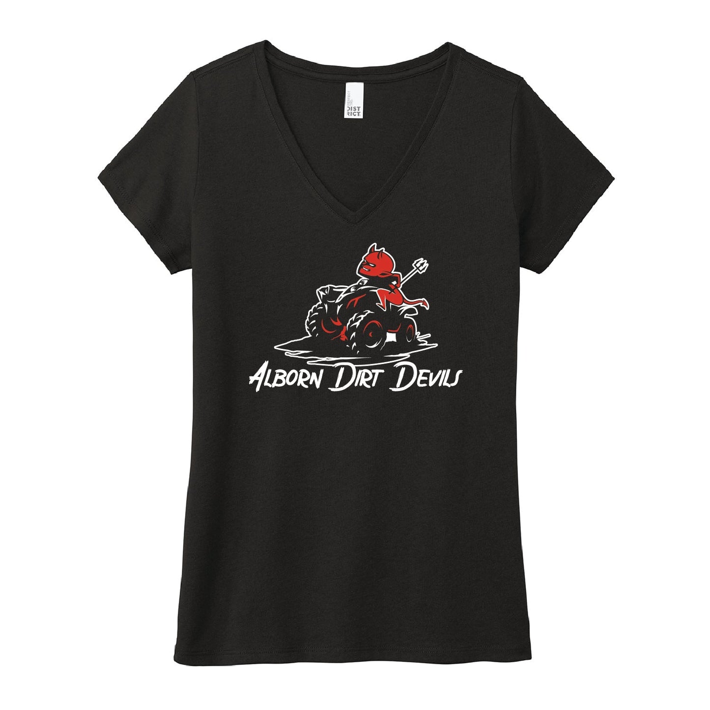 Alborn Dirt Devils Women’s Perfect Tri ® V-Neck Tee - DSP On Demand