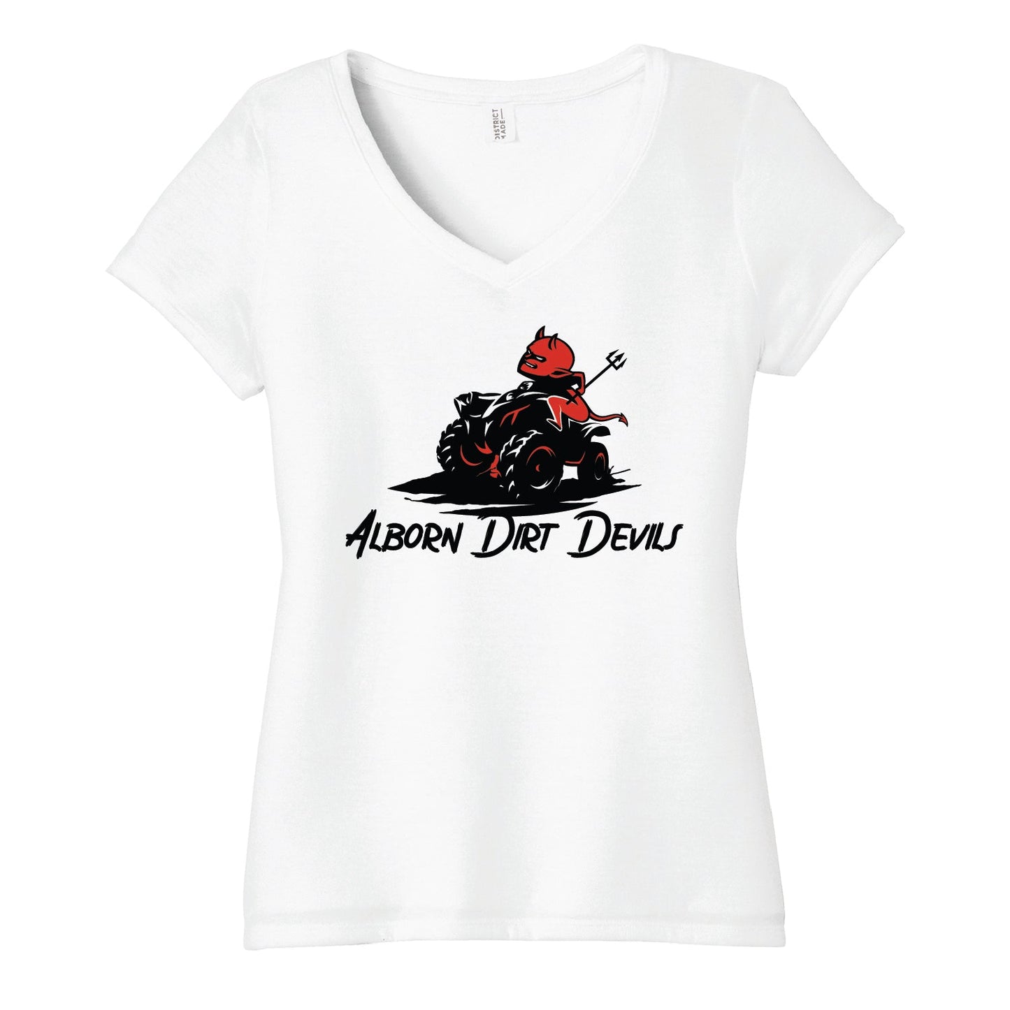 Alborn Dirt Devils Women’s Perfect Tri ® V-Neck Tee - DSP On Demand