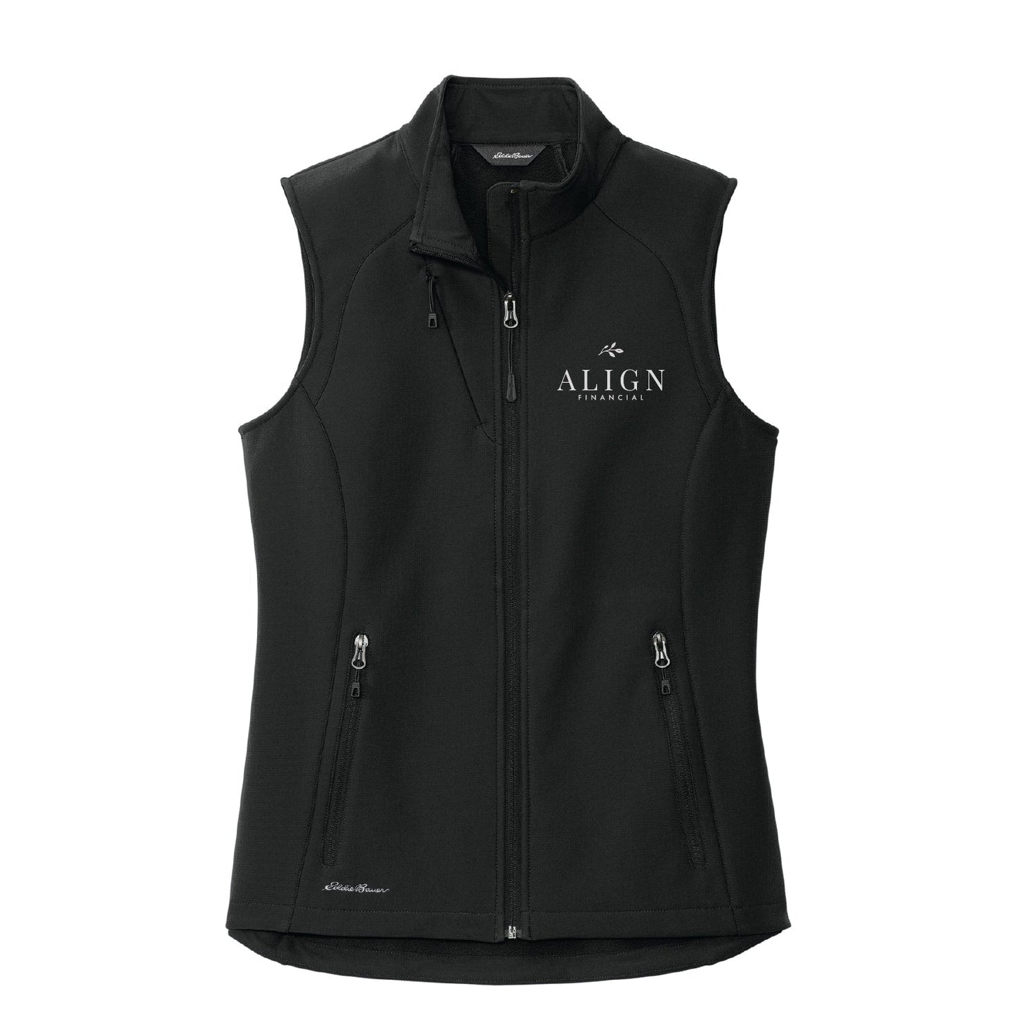 Align Financial Ladies Eddie Bauer® Soft Shell Vest - DSP On Demand