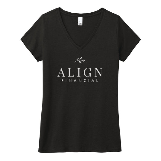 Align Financial Women’s Perfect Tri ® V-Neck Tee - DSP On Demand