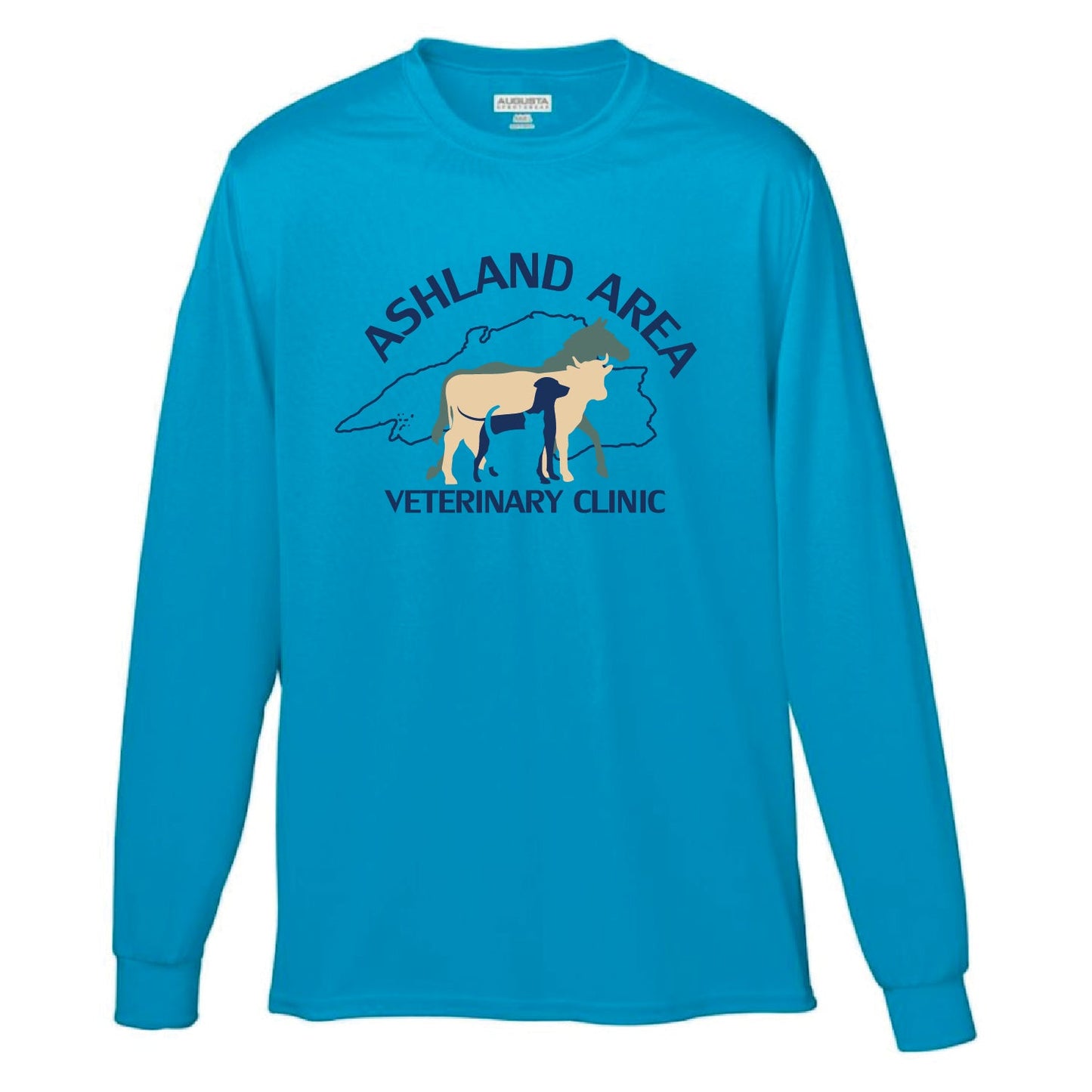 Ashland Vet Clinic Performance Long Sleeve T-Shirt - DSP On Demand