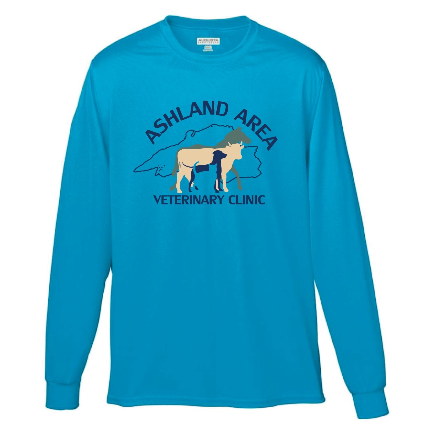 Ashland Vet Clinic Performance Long Sleeve T-Shirt - DSP On Demand
