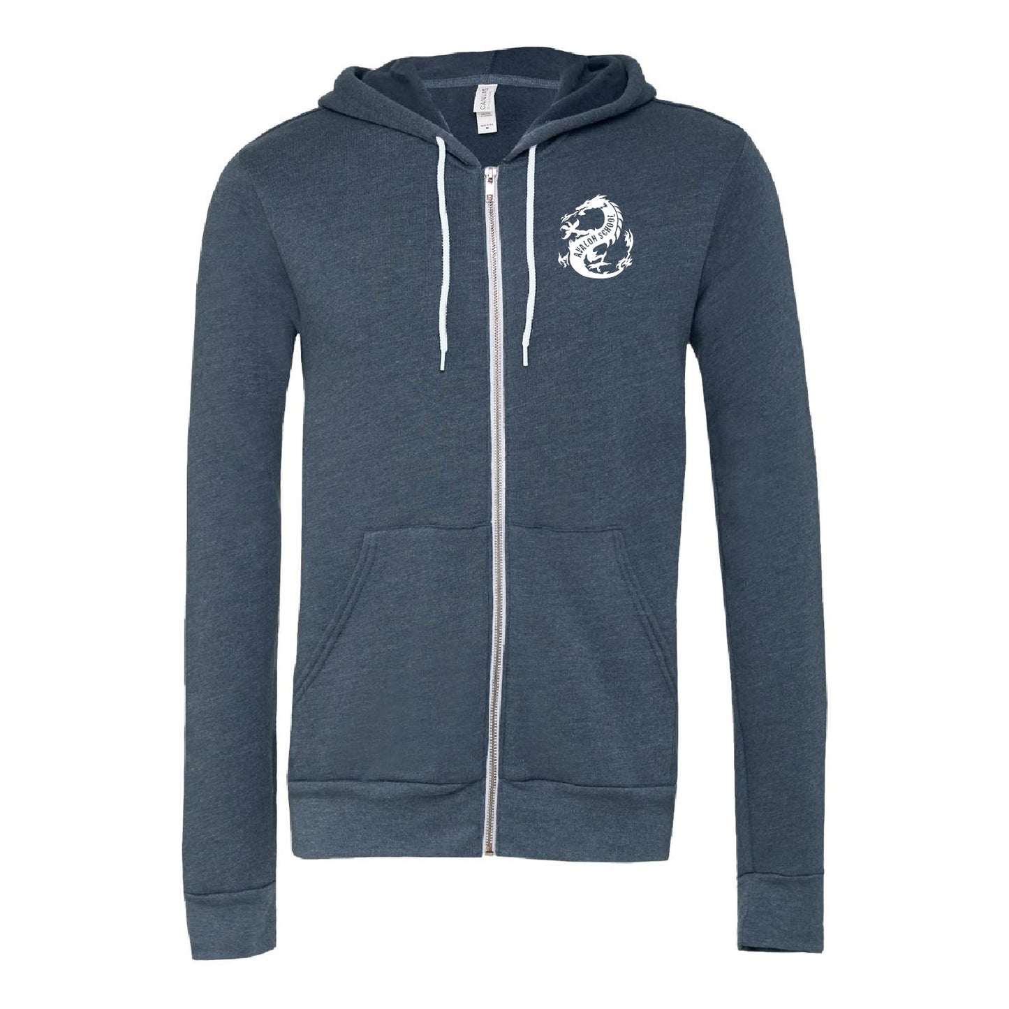 Avalon School Triblend Sponge Fleece Full-Zip Hoodie - DSP On Demand