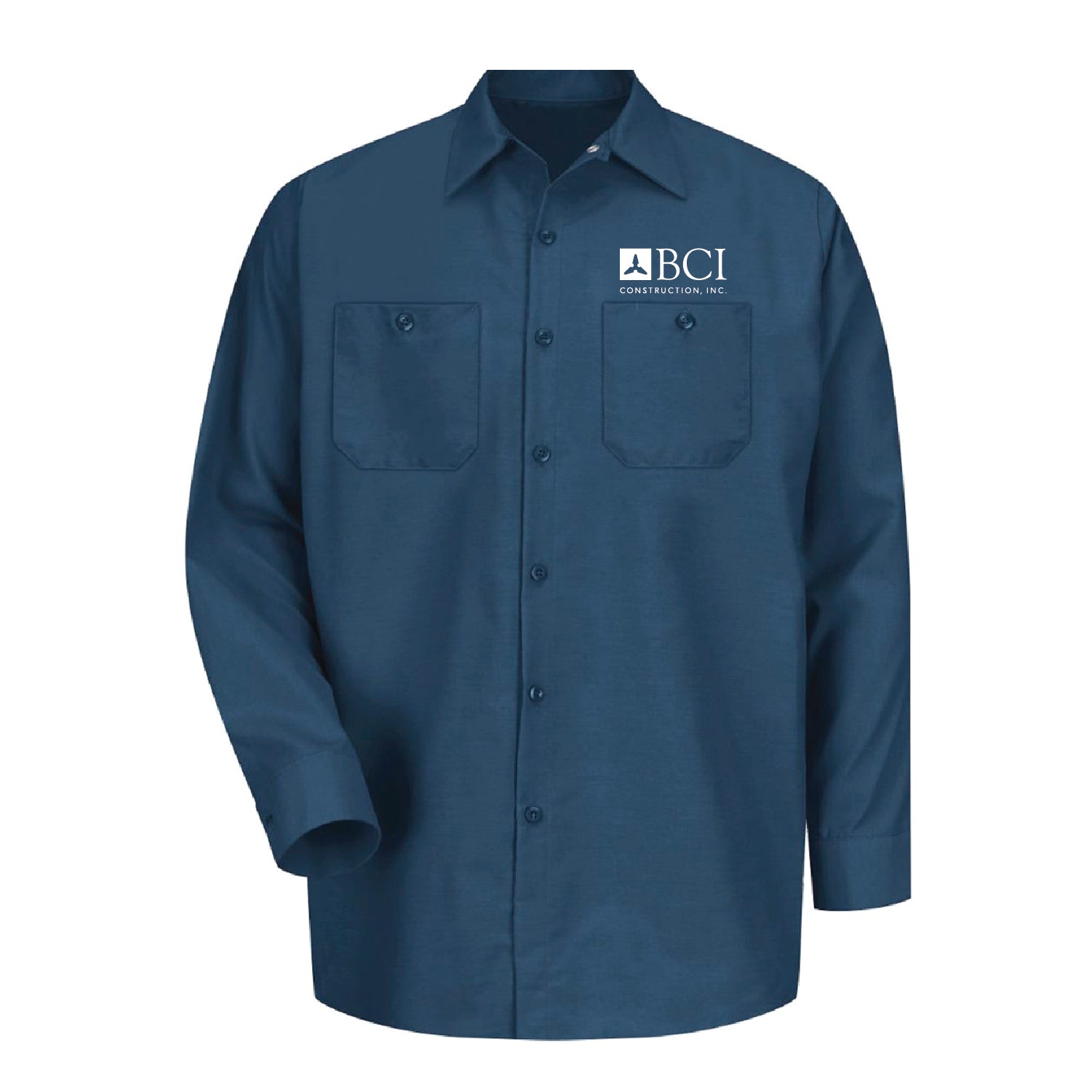 BCI Industrial Long Sleeve Work Shirt - DSP On Demand