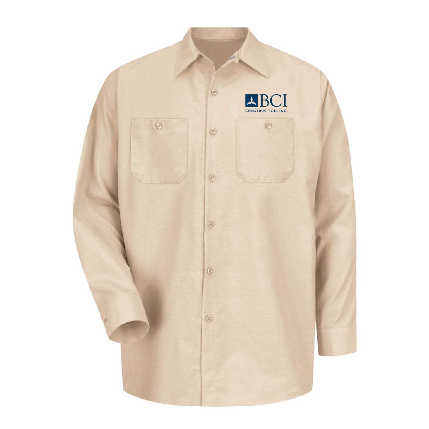 BCI Industrial Long Sleeve Work Shirt - DSP On Demand