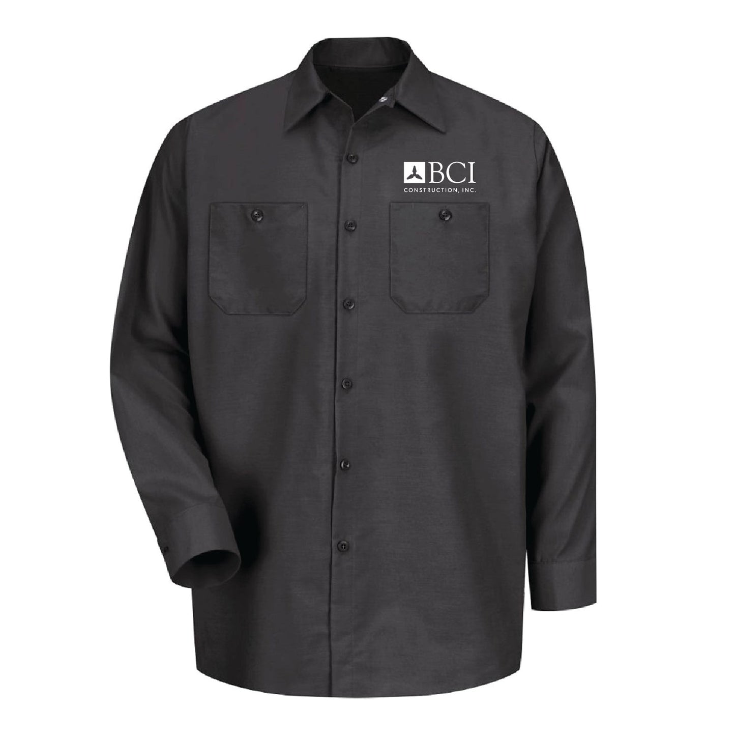 BCI Industrial Long Sleeve Work Shirt - DSP On Demand